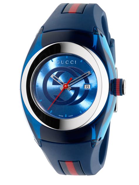 blue gucci ladies watch|gucci watches men.